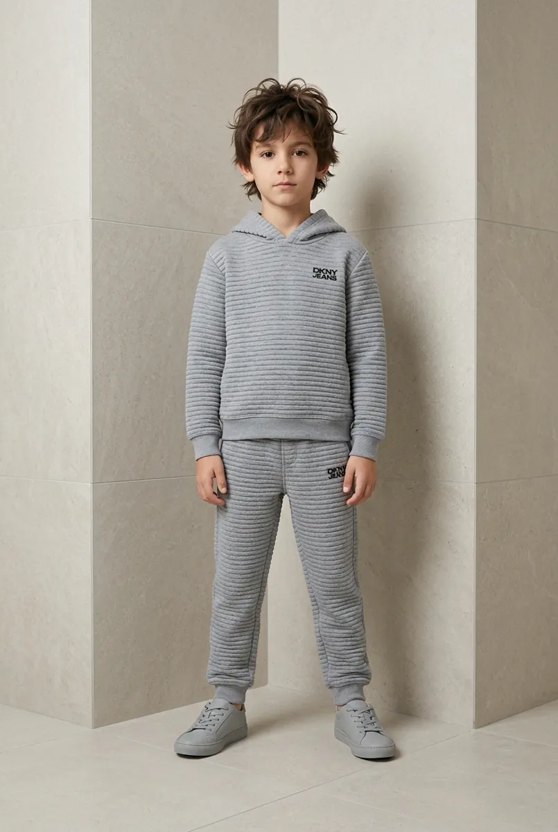 Бебешки комплект “ DKNY сив”
