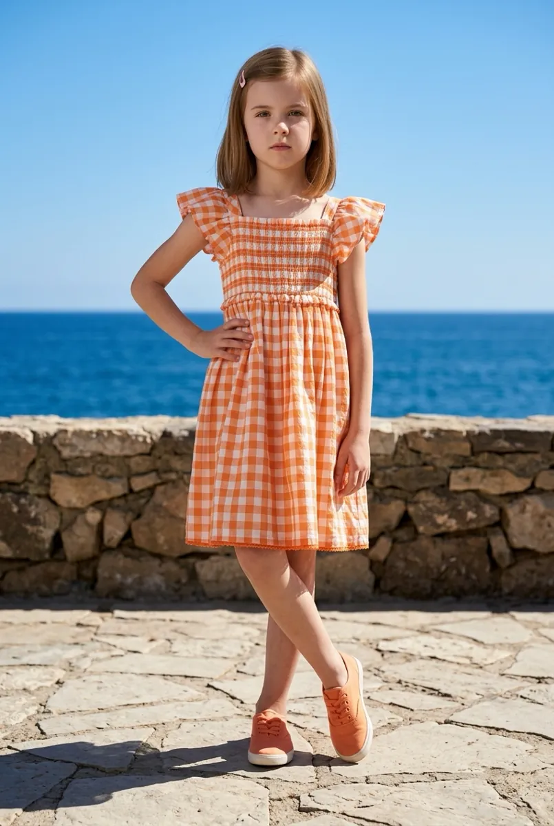 Детска рокля “ Orange”