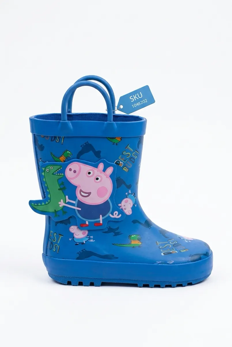 Гумени битуши “Peppa Pig” сини