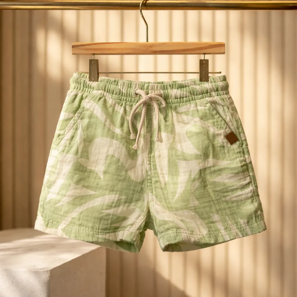 Детски къси панталонки “ Tropical Mint”