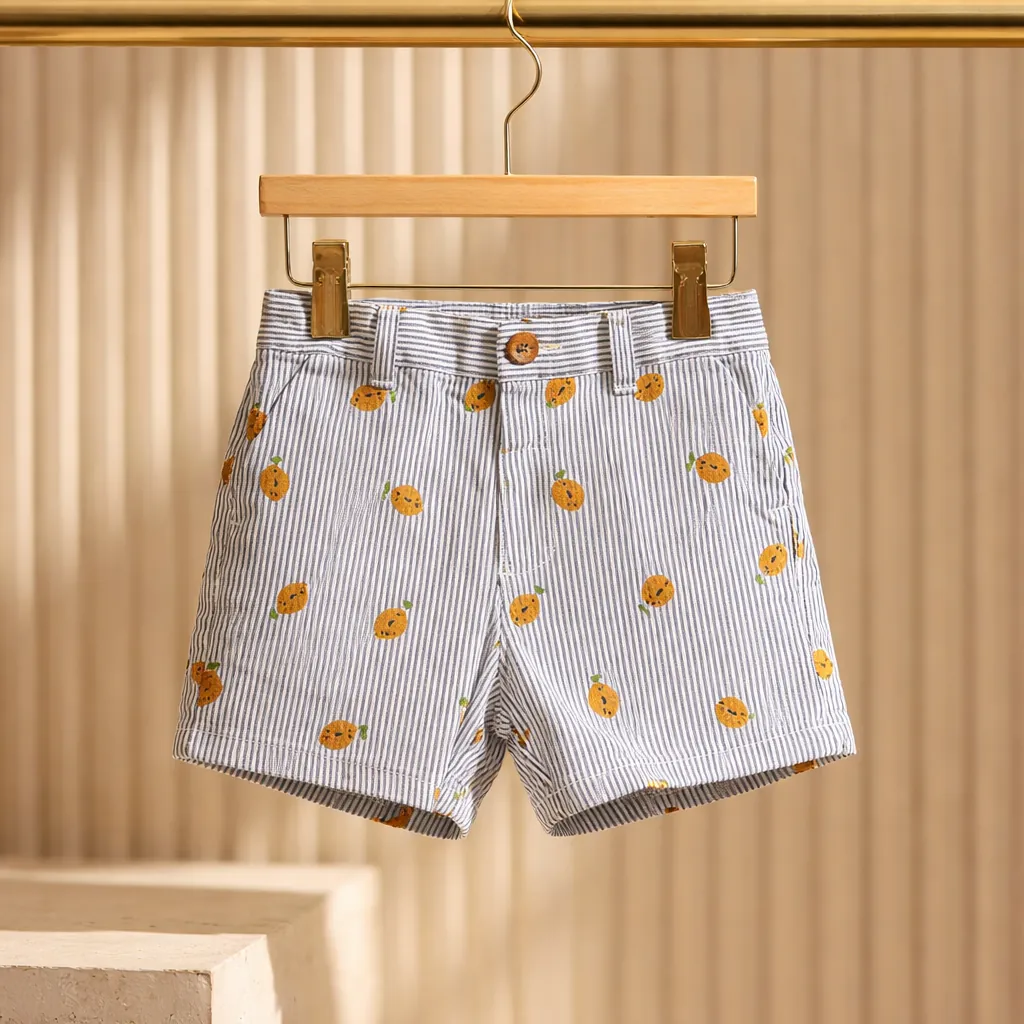 Бебешки къси панталони “ Sunny orange”