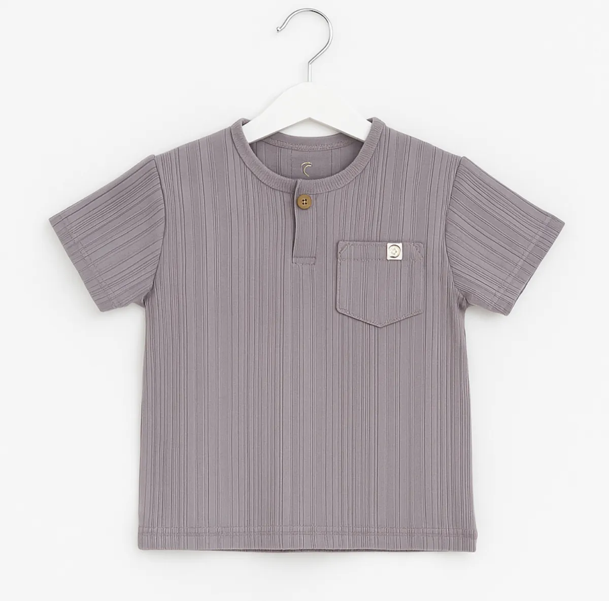 Бебешка тениска “ Grey Basic”