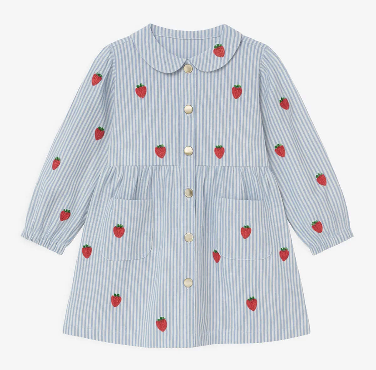 Детска рокля “ Strawberry Embroidery“