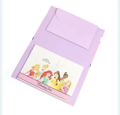 Детски комплект за рисуване Disney Princess – книжка за оцветяване + 24 цветни флумастера 3