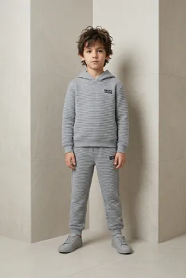 Бебешки комплект “ DKNY сив”