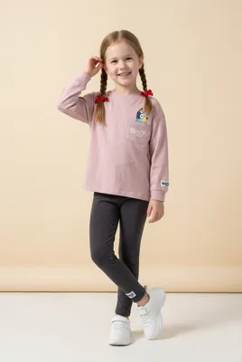 Детска комплект” Pink bluey”