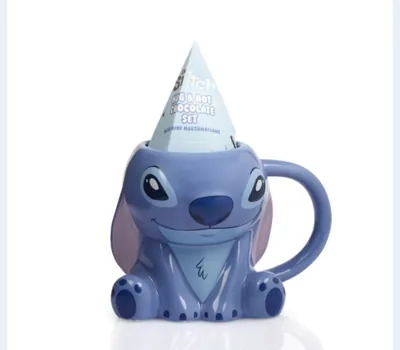 Чаша с горещ шоколад “ Stitch”